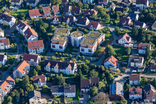 Vue aérienne de Maison de retraite - résidence senior de la maison de retraite Haus Urisberg dans le quartier de Fürstenberg à le quartier Wollmatingen in Konstanz dans le département Bade-Wurtemberg, Allemagne