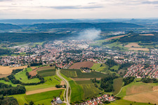 Stockach dans le département Bade-Wurtemberg, Allemagne hors des airs