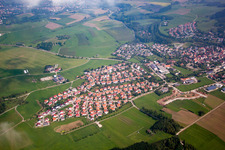 Bühlertann dans le département Bade-Wurtemberg, Allemagne d'en haut