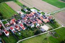 Vue aérienne de Sortie W à Hergersweiler dans le département Rhénanie-Palatinat, Allemagne