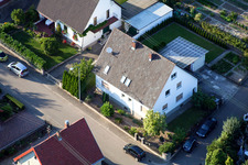 Mühlstr à Barbelroth dans le département Rhénanie-Palatinat, Allemagne vu d'un drone
