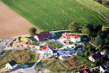 Enregistrement par drone de Nouvelle zone de développement Am Höhenweg à Kandel dans le département Rhénanie-Palatinat, Allemagne