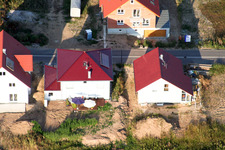 Vue d'oiseau de Nouvelle zone de développement Am Höhenweg à Kandel dans le département Rhénanie-Palatinat, Allemagne