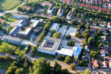 Vue aérienne de Terrains scolaires et IGS et collège à Kandel dans le département Rhénanie-Palatinat, Allemagne