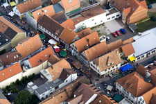 Photographie aérienne de Fête municipale, Hauptstr à Kandel dans le département Rhénanie-Palatinat, Allemagne