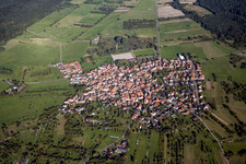 Photographie aérienne de Quartier Büchelberg in Wörth am Rhein dans le département Rhénanie-Palatinat, Allemagne