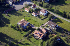 Vue oblique de Bienwaldmühle dans le département Rhénanie-Palatinat, Allemagne