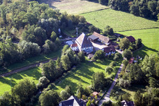 Bienwaldmühle dans le département Rhénanie-Palatinat, Allemagne hors des airs