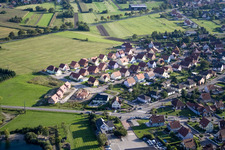 Image drone de Rountzenheim dans le département Bas Rhin, France