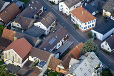 Quartier Urloffen in Appenweier dans le département Bade-Wurtemberg, Allemagne du point de vue du drone