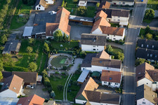 Vue aérienne de S'Swede à le quartier Urloffen in Appenweier dans le département Bade-Wurtemberg, Allemagne