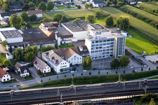 Vue aérienne de Klocke Pharma à le quartier Urloffen in Appenweier dans le département Bade-Wurtemberg, Allemagne