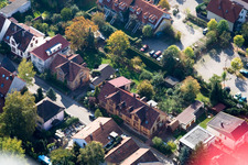 Bismarckstr à Kandel dans le département Rhénanie-Palatinat, Allemagne d'en haut