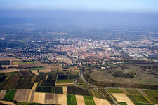 Vue aérienne de Du sud à Landau in der Pfalz dans le département Rhénanie-Palatinat, Allemagne