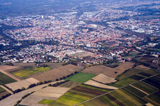 Photographie aérienne de Du sud à Landau in der Pfalz dans le département Rhénanie-Palatinat, Allemagne