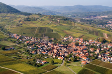Image drone de Birkweiler dans le département Rhénanie-Palatinat, Allemagne