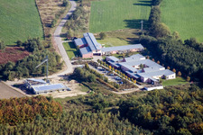 Vue oblique de Aide à la vie à le quartier Minderslachen in Kandel dans le département Rhénanie-Palatinat, Allemagne