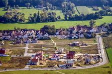 Enregistrement par drone de Nouvelle zone de développement Am Höhenweg à Kandel dans le département Rhénanie-Palatinat, Allemagne