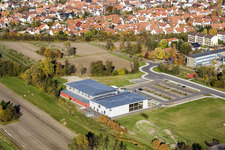 Vue aérienne de Salle Bienwald Kandel à Kandel dans le département Rhénanie-Palatinat, Allemagne