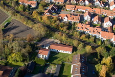 Vue aérienne de Cabinet vétérinaire à Kandel dans le département Rhénanie-Palatinat, Allemagne