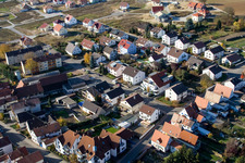 Vue aérienne de Briandstr à Kandel dans le département Rhénanie-Palatinat, Allemagne