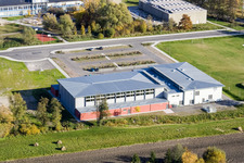 Salle Bienwald Kandel à Kandel dans le département Rhénanie-Palatinat, Allemagne depuis l'avion