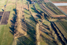 Vue aérienne de À l'ouest du moulin Windener à Winden dans le département Rhénanie-Palatinat, Allemagne