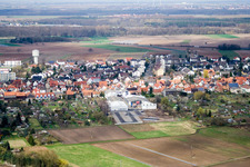 Kandel dans le département Rhénanie-Palatinat, Allemagne vue d'en haut