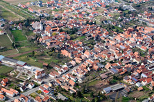 Quartier Offenbach in Offenbach an der Queich dans le département Rhénanie-Palatinat, Allemagne d'un drone