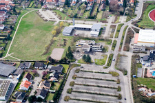 Photographie aérienne de Association des Mairies à le quartier Offenbach in Offenbach an der Queich dans le département Rhénanie-Palatinat, Allemagne