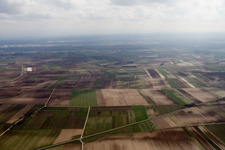Vue aérienne de Du sud-ouest, NixWieNuff du nord à le quartier Offenbach in Offenbach an der Queich dans le département Rhénanie-Palatinat, Allemagne