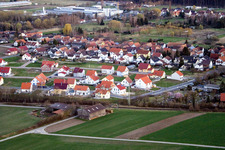 Photographie aérienne de Nouvelle zone de développement NO à le quartier Schaidt in Wörth am Rhein dans le département Rhénanie-Palatinat, Allemagne