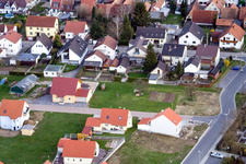 Image drone de Nouvelle zone de développement NO à le quartier Schaidt in Wörth am Rhein dans le département Rhénanie-Palatinat, Allemagne