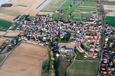 Vue aérienne de Zone de peuplement à Westheim dans le département Rhénanie-Palatinat, Allemagne