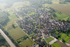 Leutenheim dans le département Bas Rhin, France hors des airs