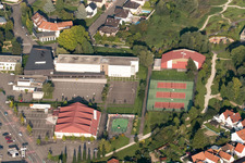 Enregistrement par drone de Drusenheim dans le département Bas Rhin, France