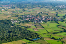 Vue oblique de Quartier Wagshurst in Achern dans le département Bade-Wurtemberg, Allemagne