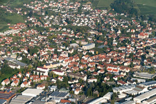 Vue aérienne de Quartier Gaisbach in Oberkirch dans le département Bade-Wurtemberg, Allemagne