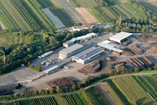 Vue aérienne de OCO H. Weber GmbH à le quartier Urloffen in Appenweier dans le département Bade-Wurtemberg, Allemagne