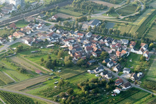 Quartier Urloffen in Appenweier dans le département Bade-Wurtemberg, Allemagne vue du ciel