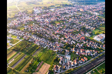 Du sud-est à le quartier Urloffen in Appenweier dans le département Bade-Wurtemberg, Allemagne