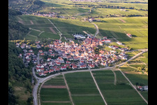 Vue aérienne de Vue de la ville depuis le sud à Eschbach dans le département Rhénanie-Palatinat, Allemagne