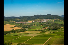 Quartier Gleiszellen in Gleiszellen-Gleishorbach dans le département Rhénanie-Palatinat, Allemagne d'un drone